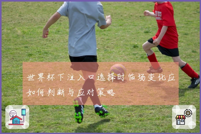 世界杯下注入口选择时临场变化应如何判断与应对策略