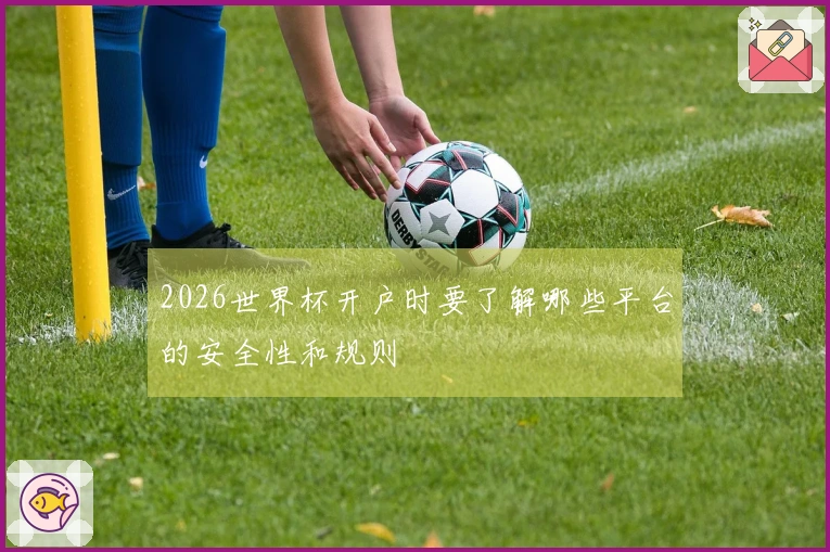 2026世界杯开户时要了解哪些平台的安全性和规则